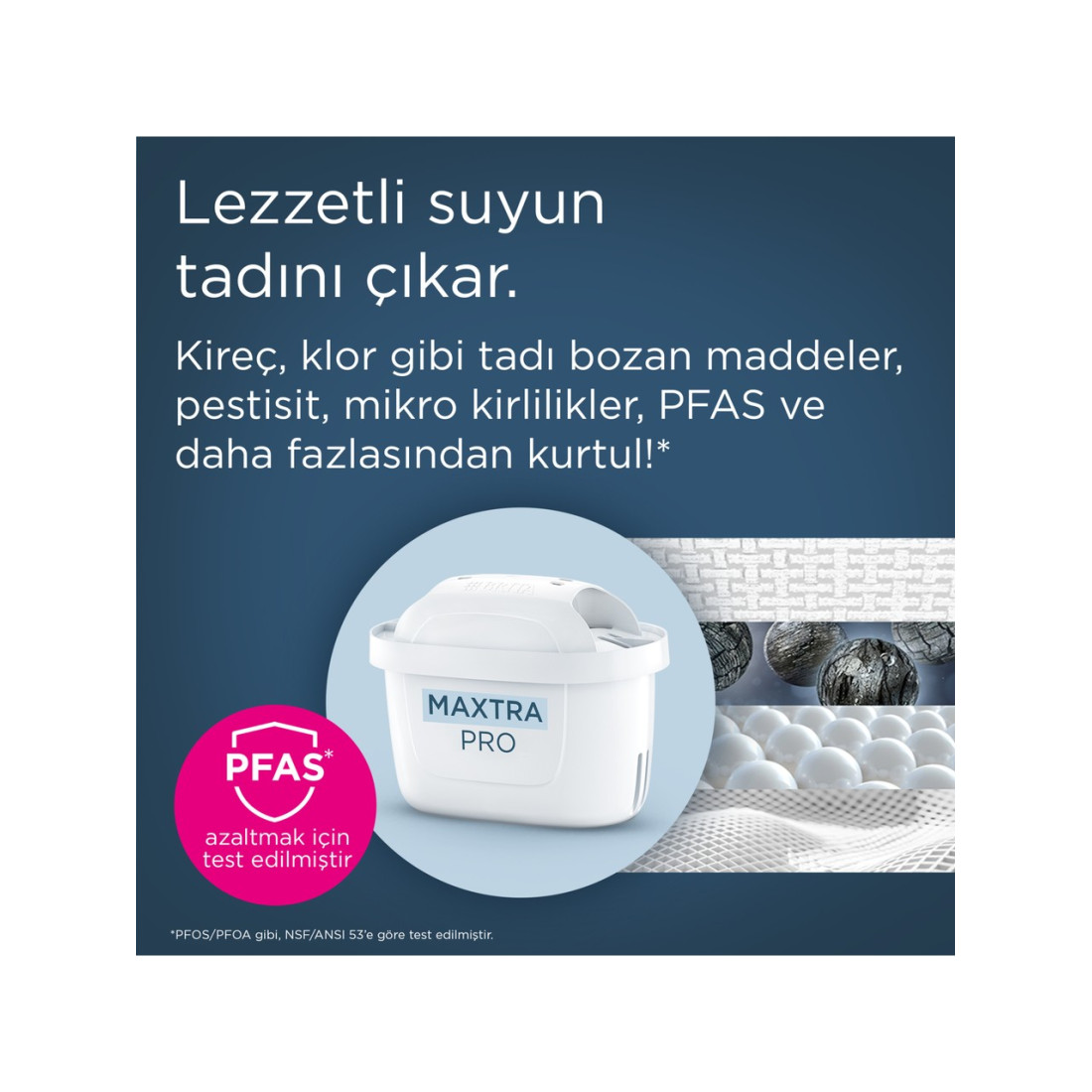 BRITA MAXTRA PRO Pure Performance Yedek Su Arıtma Filtresi, 6’lı