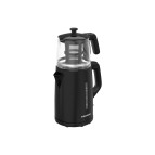 Grundig Tm 1520 S Siyah Çay Makinesi 0.8 lt Cam Demlik Kapasitesi ve Plastik Gövde ile