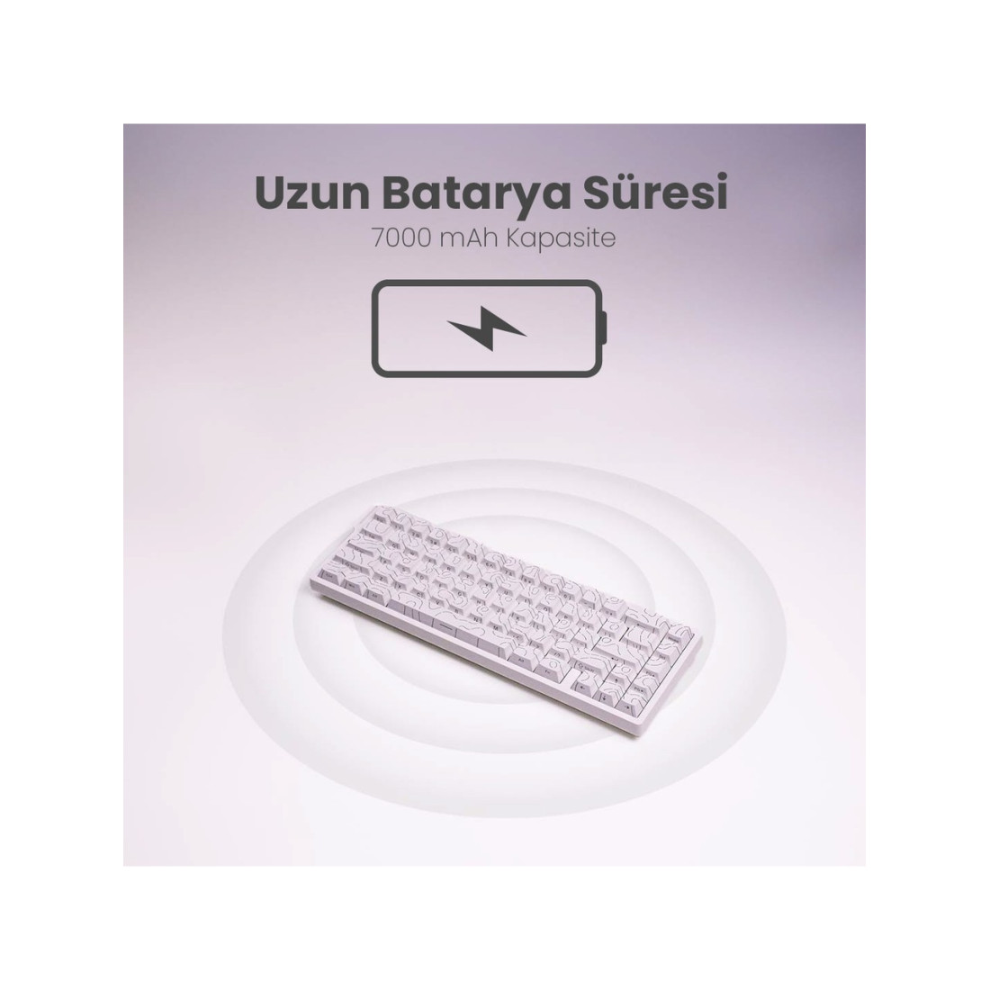 Beast eSpor Beast R68 HE Pro Kablosuz 8k Hz Manyetik Switch Klavye