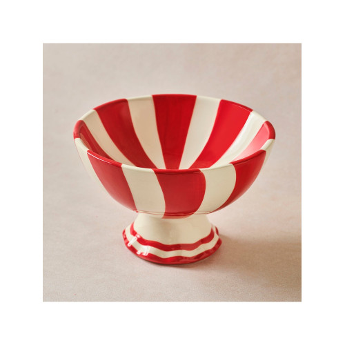 Karaca New Year Yılbaşı Candy Twist Kase 17,5 cm