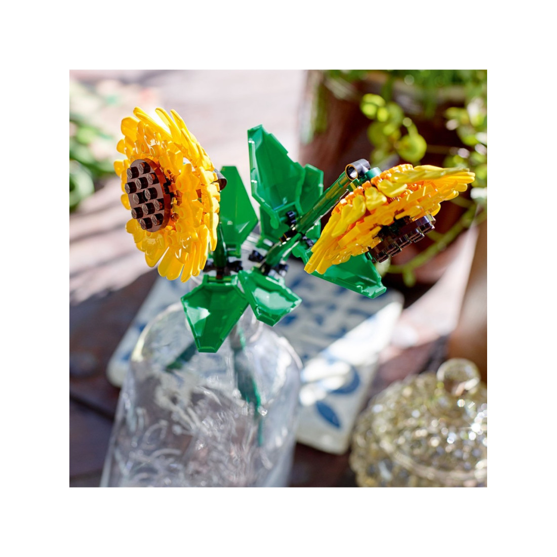 LEGO ® Botanicals Ayçiçeği 40524 - 8+ Yaratıcı Çiçek Model Yapım Seti (191P)