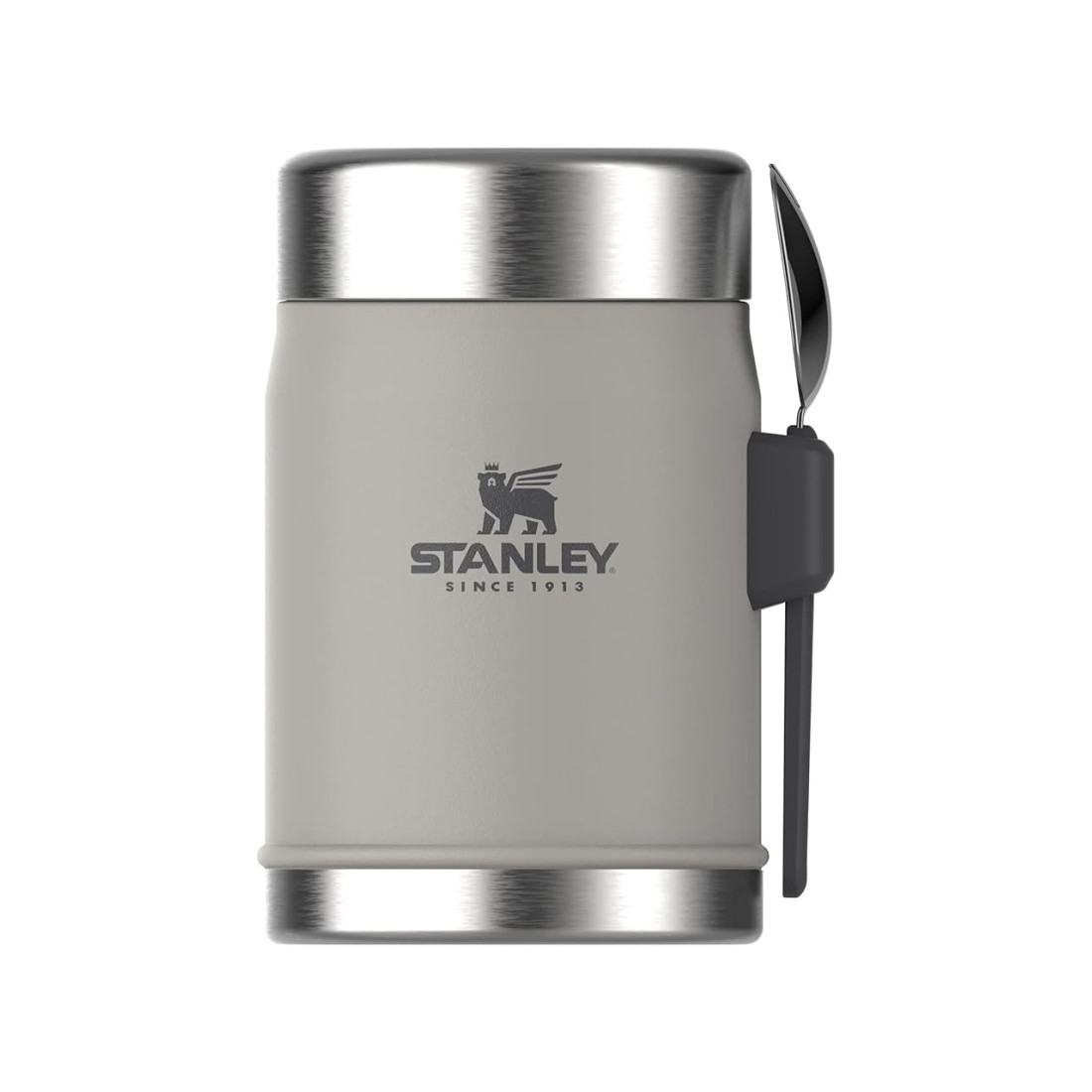 Stanley The Legendary Food Jar + Spork 0.4L Ash 2.0 10-09382-111
