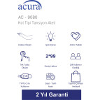 Acura Ac-9080 Işıklı Ekranlı 198 Hafızalı Koldan Tansiyon Aleti
