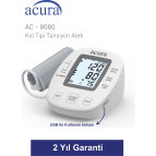 Acura Ac-9080 Işıklı Ekranlı 198 Hafızalı Koldan Tansiyon Aleti
