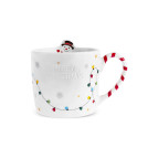 Karaca New Year Yılbaşı Flake Büyük Kupa 450 ml - 1 adet