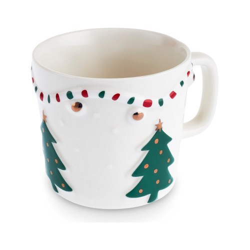 Karaca New Year Yılbaşı Glowy Tree Büyük Kupa 460 ml - 1 adet