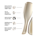 Tangle Teezer Ultimate Detangler Tarak Dolaşık Açıcı Islak & Kuru Düz ve Kıvırcık Saçlar için Bej Renk