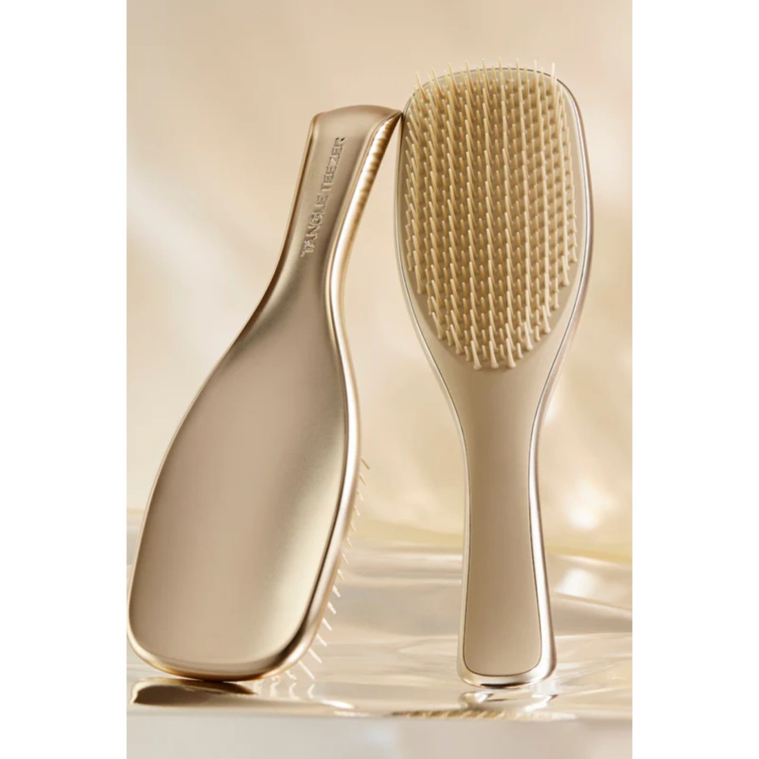 Tangle Teezer Ultimate Detangler Tarak Dolaşık Açıcı Islak & Kuru Düz ve Kıvırcık Saçlar için Bej Renk