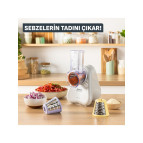 Tefal Fresh Express 150 Watt 3 Fonksiyonlu Doğrayıcı Rondo