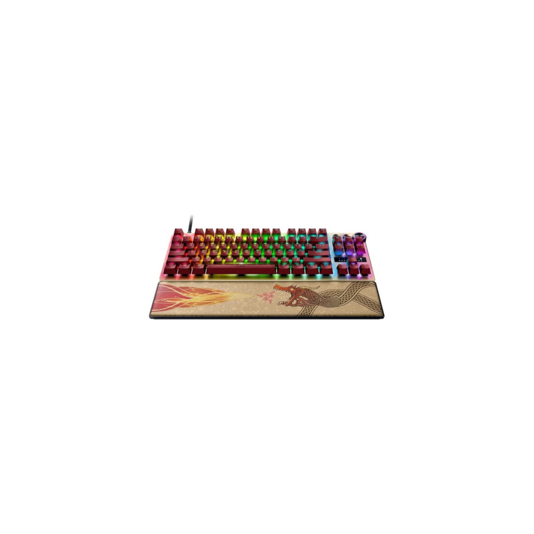 Razer Huntsman V3 Pro Tenkeyless – Counter Strike 2 Dragon Lore Edition %80 Gen-2 Switch Hall Effect Rgb Ingilizce Mekanik Gaming Klavye