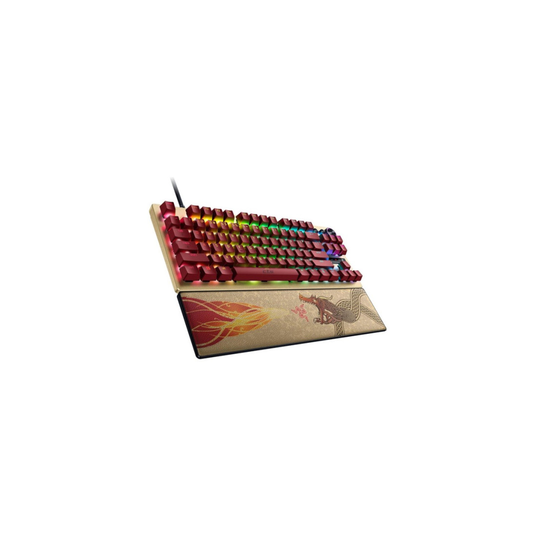 Razer Huntsman V3 Pro Tenkeyless – Counter Strike 2 Dragon Lore Edition %80 Gen-2 Switch Hall Effect Rgb Ingilizce Mekanik Gaming Klavye