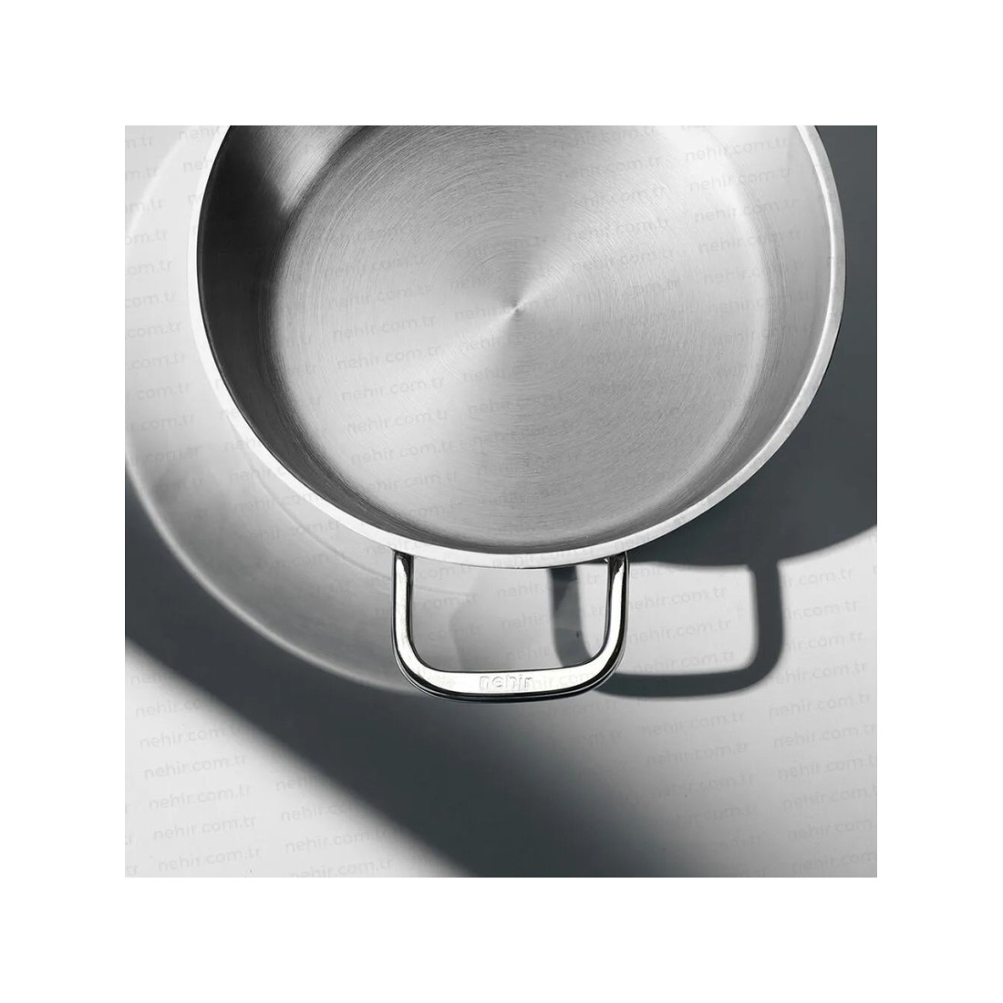 Nehir Silver 6 Parça Paslanmaz Çelik Sahan Seti (16-18-20 cm)