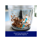Philips HR1502/00 4 Bıçaklı Doğrayıcı 3000 Serisi Siyah Plastik Hazneli 500 W Güç ve PowerChop Teknolojisi