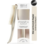 Tangle Teezer Ultimate Detangler Tarak Dolaşık Açıcı Islak & Kuru Düz ve Kıvırcık Saçlar için Bej Renk