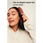 Tangle Teezer Ultimate Detangler Saç Fırçası-Tarak Düz ve Kıvırcık Saçlar için Chrome Choc Bronze Renk