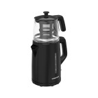 Grundig Tm 1520 S Siyah Çay Makinesi 0.8 lt Cam Demlik Kapasitesi ve Plastik Gövde ile