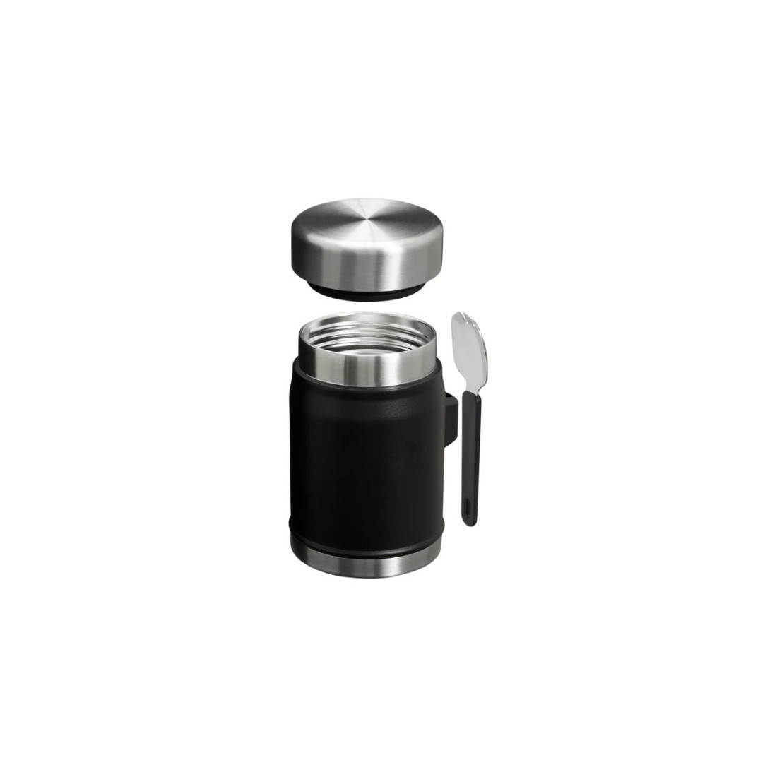 Stanley The Legendary Food Jar + Spork .4l / 14OZ Siyah 2.0
