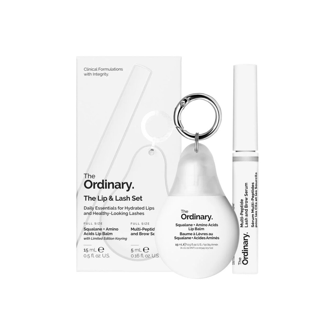 The Ordinary The Lip & Lash Set - Dudak & Kirpik Seti