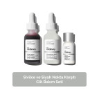 The Ordinary Sivilce ve Siyah Nokta Karşıtı Cilt Bakım Seti 3 Adet - Serum 30ML Peeling 30ML Toz Krem 5g