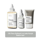 The Ordinary Cilt Tonu Eşitleyici ve Leke Karşıtı Bakım Seti- Tonik 100ML + Leke Serumu 30ML + Nemlendirici 30ML