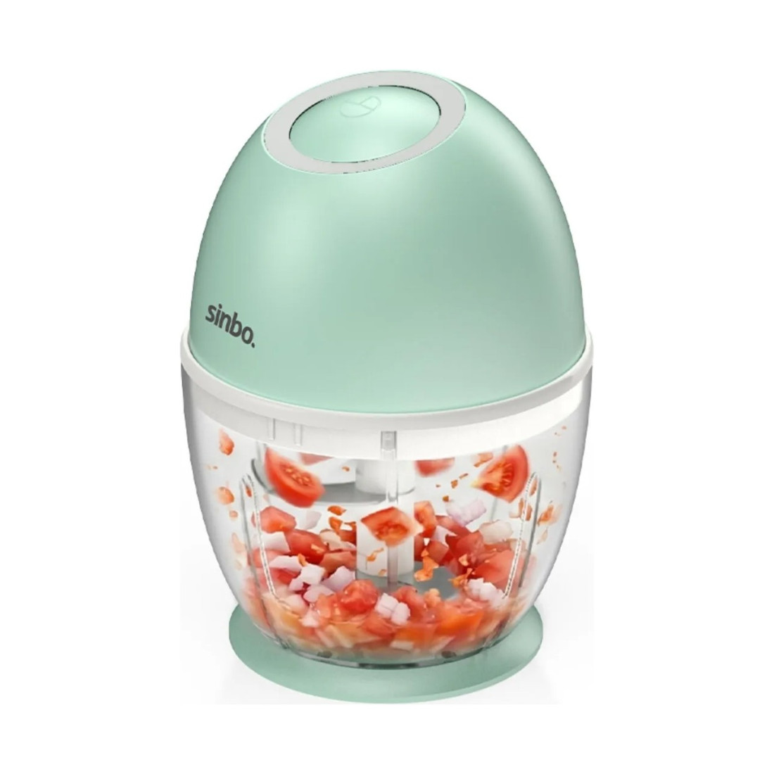 Sinbo SHB-7503 Paslanmaz Çelik 3 Bıçaklı Şarjlı Kablosuz Rondo Tek Parça Doğrayıcı