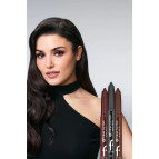 Flormar Extreme Tattoo Mat & Işıltılı Asansörlü Kalemtıraşlı Jel Göz Kalemi & Far Stick - 001 Onyx