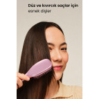 Tangle Teezer Mini Ultimate Detangler Satin Pink Chrome Saç Fırçası-Tarak / Mini Boy