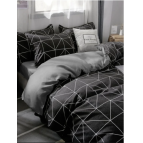 Çarşafı Lastikli Çift Taraflı Çift Kişilik Nevresim Takımı