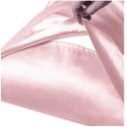 İpek Saten Yastık Kılıfı 2 Adet 50x70cm 2 Adet Saten Tokalı