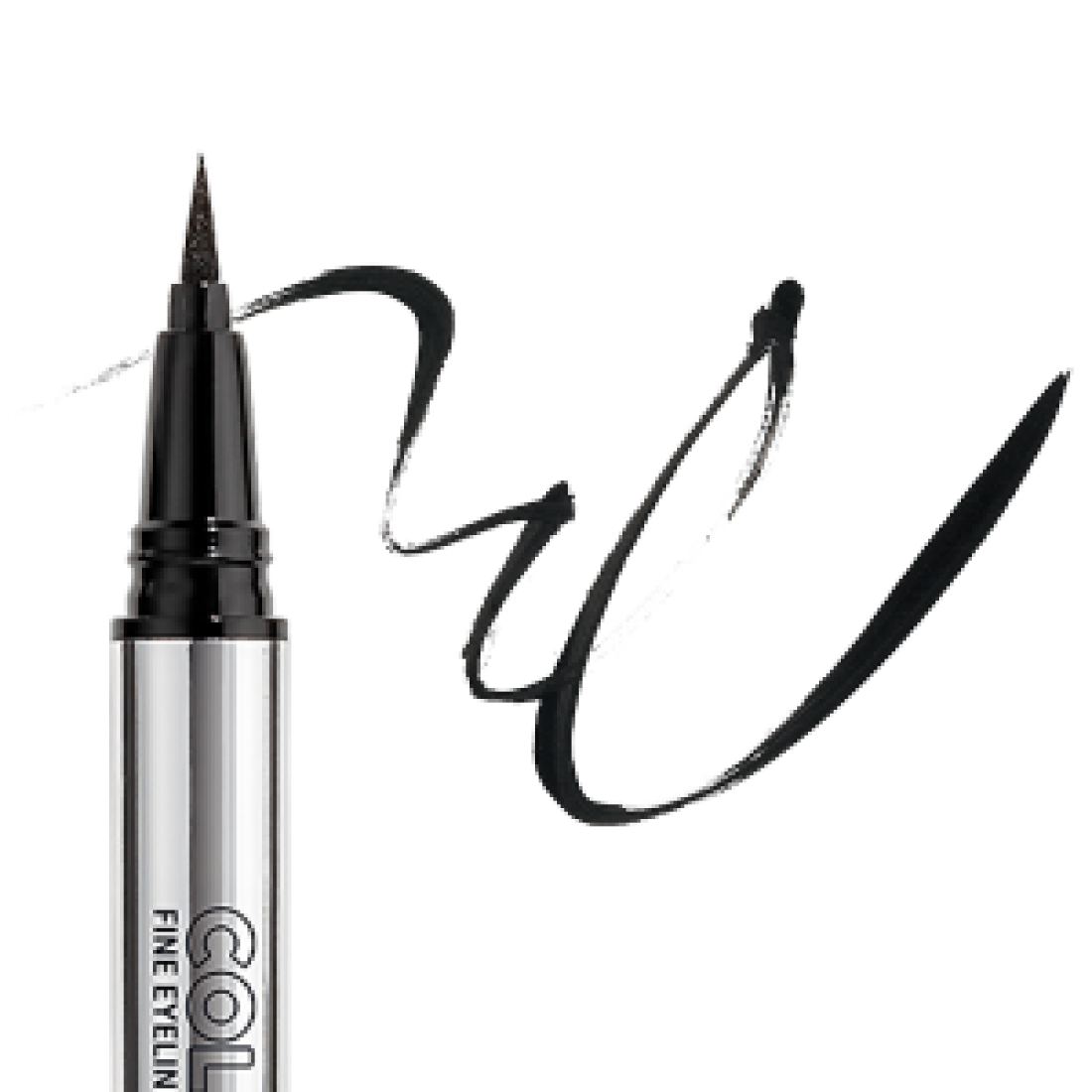 Fine Eyeliner (01 black) - Color Boom