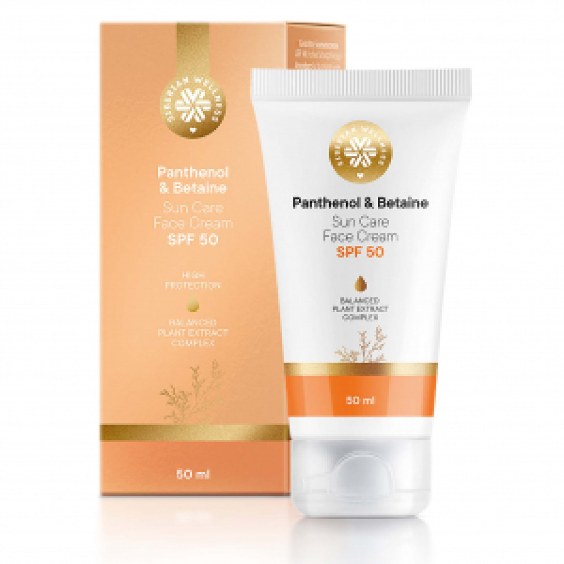 Siberian Wellness. Yüz Güneş Kremi SPF 50, 50 ml