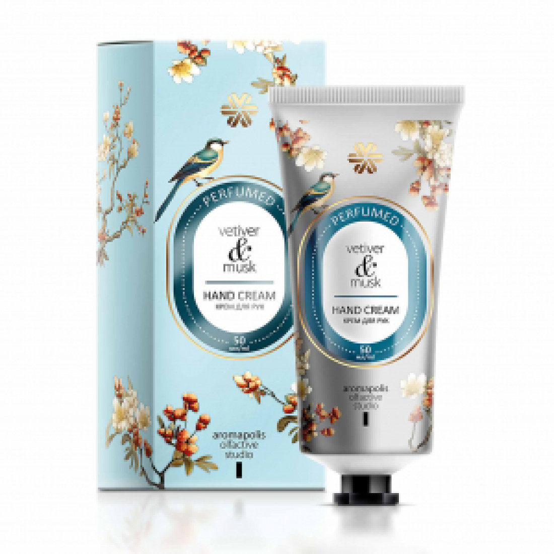 Aromapolis Olfactive Studio. Vetiver ve Misk, Parfümlü El Kremi 50 ml