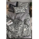 İQON Lastikli Çarşaflı Nevresim Takımı Çift Kişilik Leopar Premium Cotton 64s