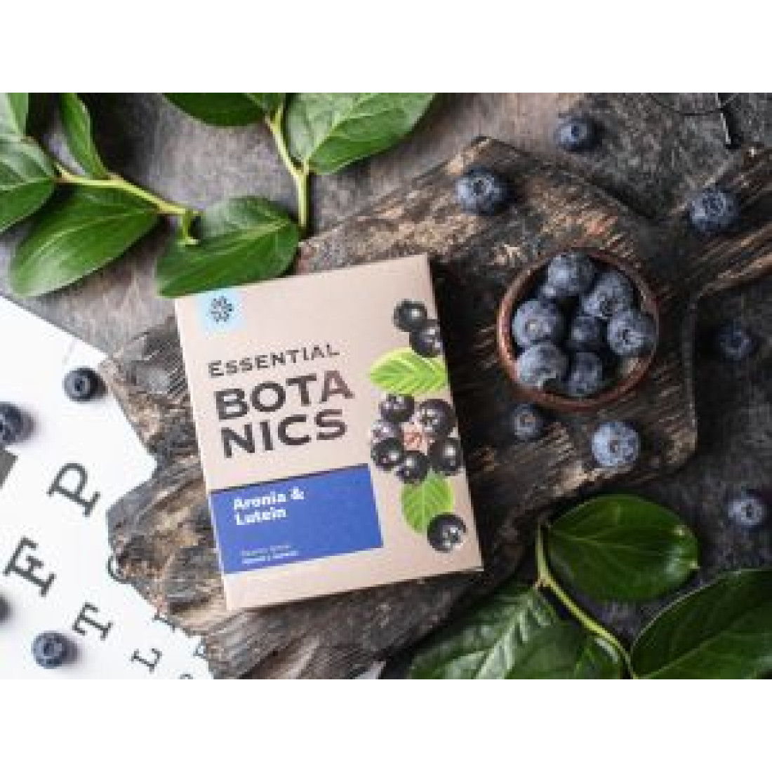 Siberian Wellness Essential Botanics. Aronia & Lutein / Aronya ve Lutein İçeren Takviye Edici Gıda