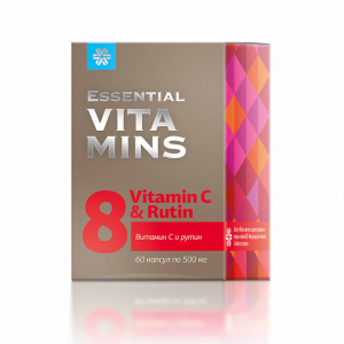 Siberian Wellness Essential Vitamins. C VITAMINI VE RUTIN 60 kapsül