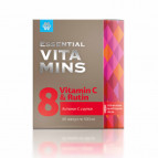 Siberian Wellness Essential Vitamins. C VITAMINI VE RUTIN 60 kapsül