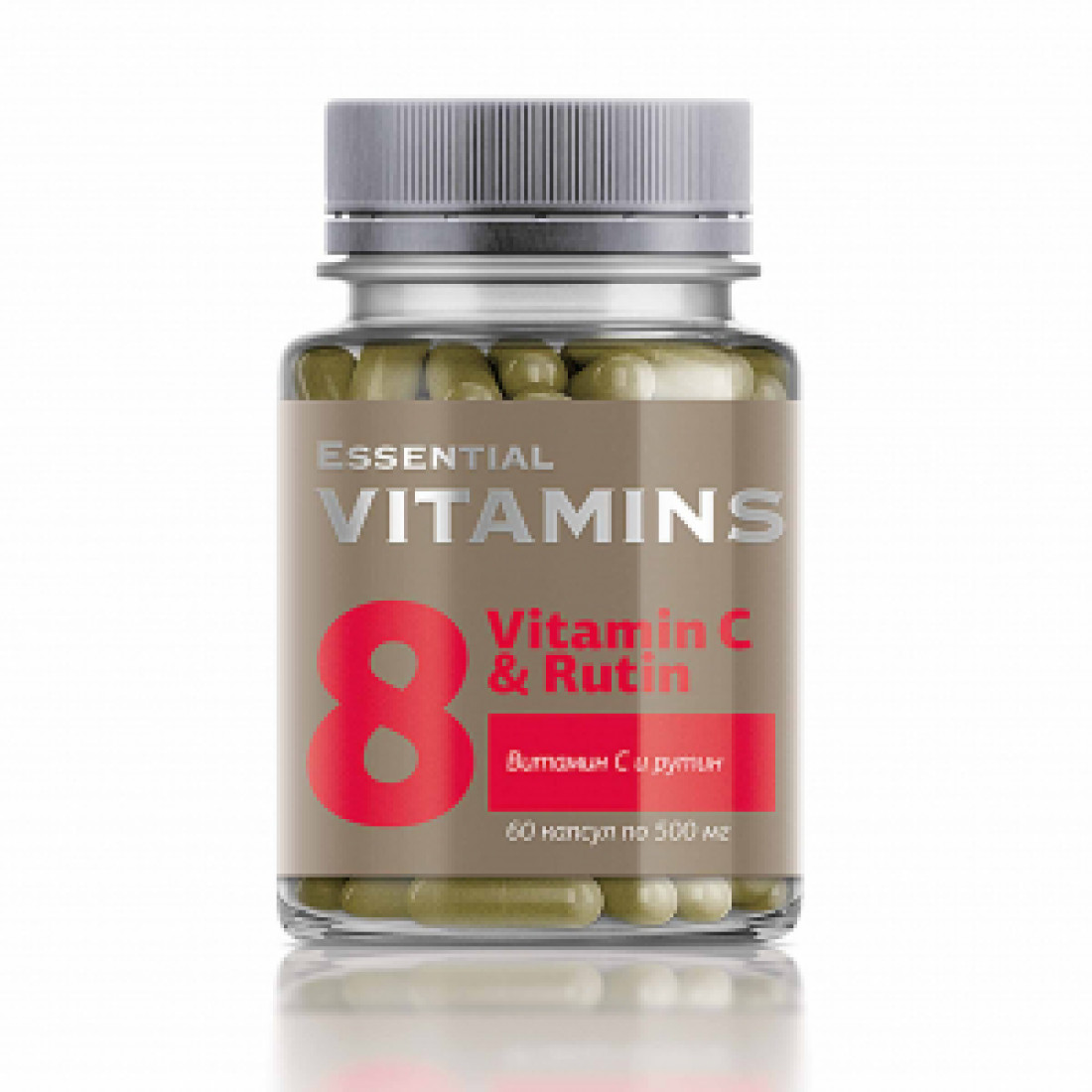 Siberian Wellness Essential Vitamins. C VITAMINI VE RUTIN 60 kapsül