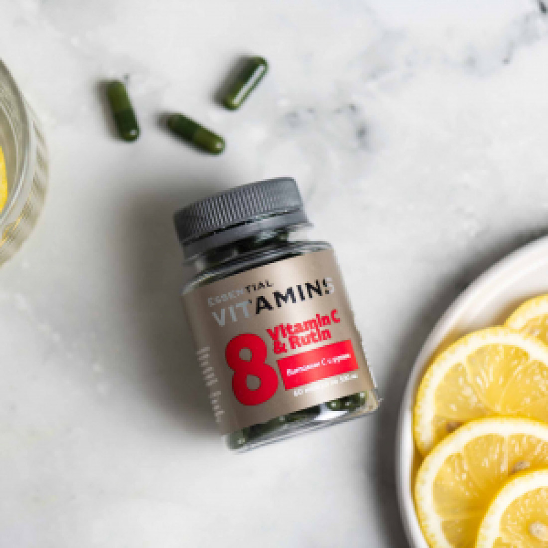 Siberian Wellness Essential Vitamins. C VITAMINI VE RUTIN 60 kapsül