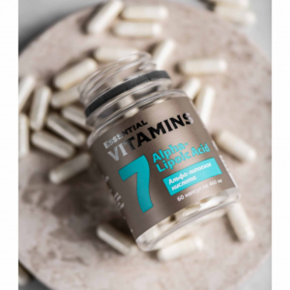 Siberian Wellness Essential Vitamins. ALFA LIPOIK ASIT 60 kapsül