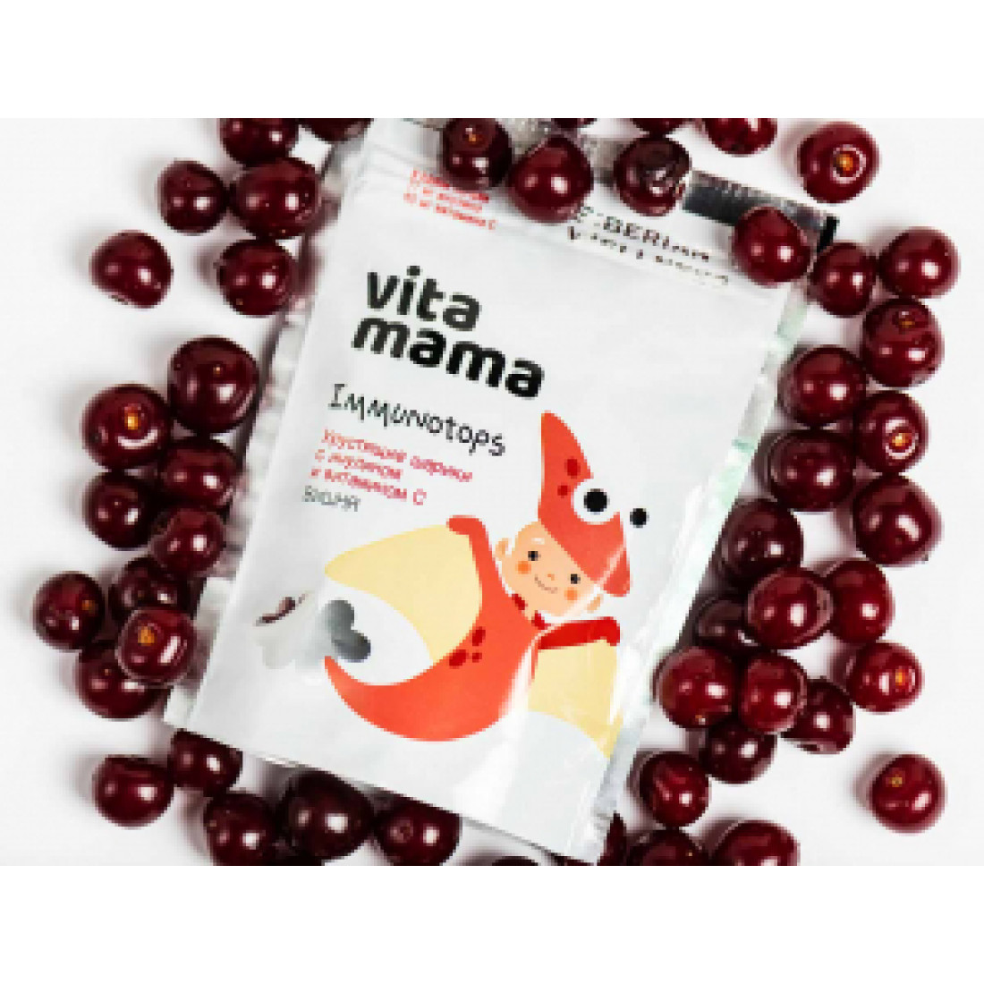Siberian Wellness Vitamama. IMMUNOTOPS Crunchy Balls with Inulin and Vitamin C
