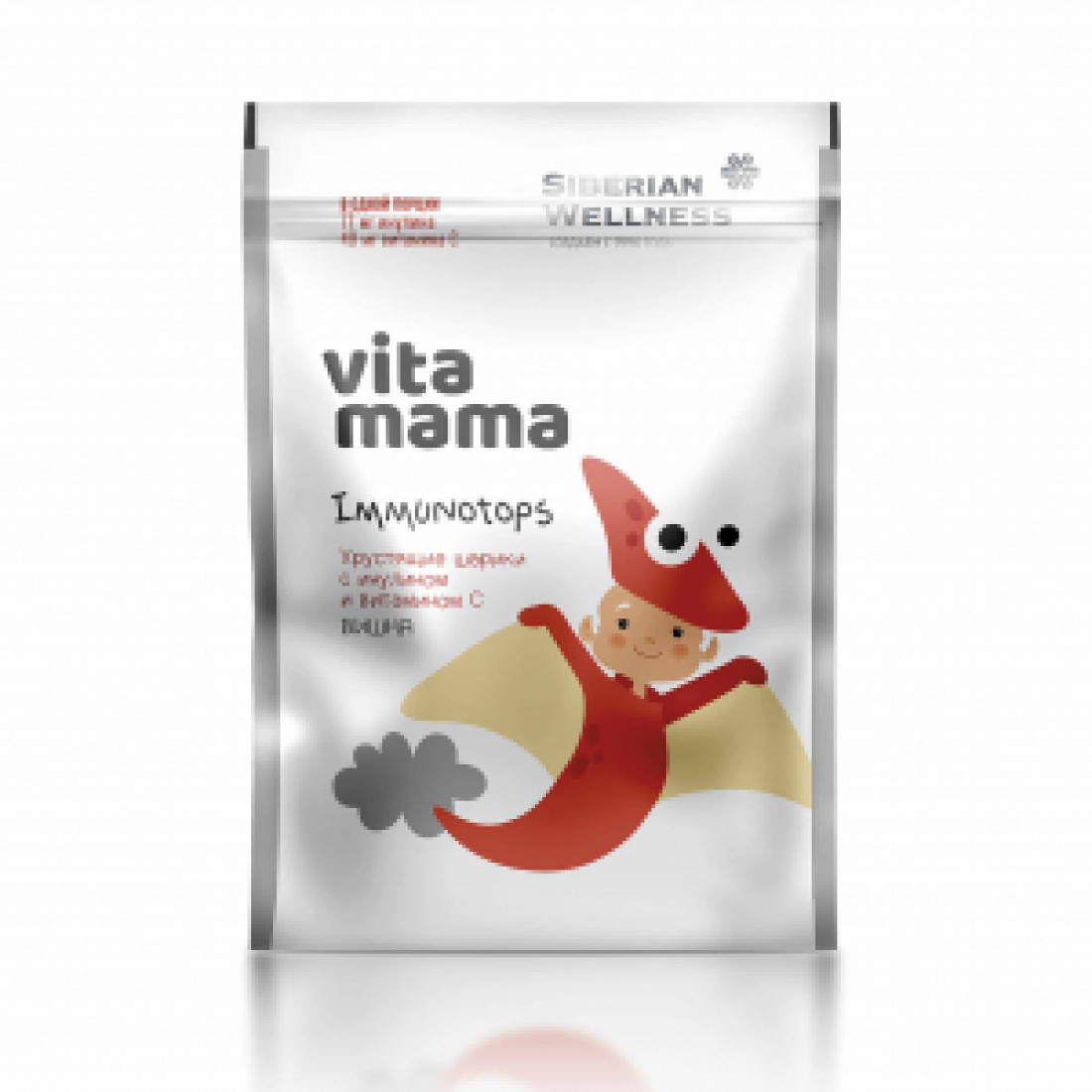 Siberian Wellness Vitamama. IMMUNOTOPS Crunchy Balls with Inulin and Vitamin C