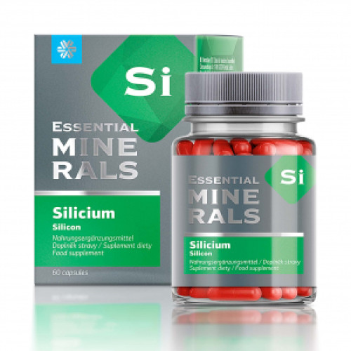 TEG Essential Minerals. Silicium (Silicon), 60 kapsül
