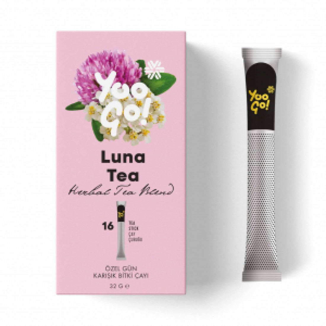 Yoo Go. Çay (Tea) Luna Herbal Tea (Özel Gün Çayı) 32 g 16х2 g