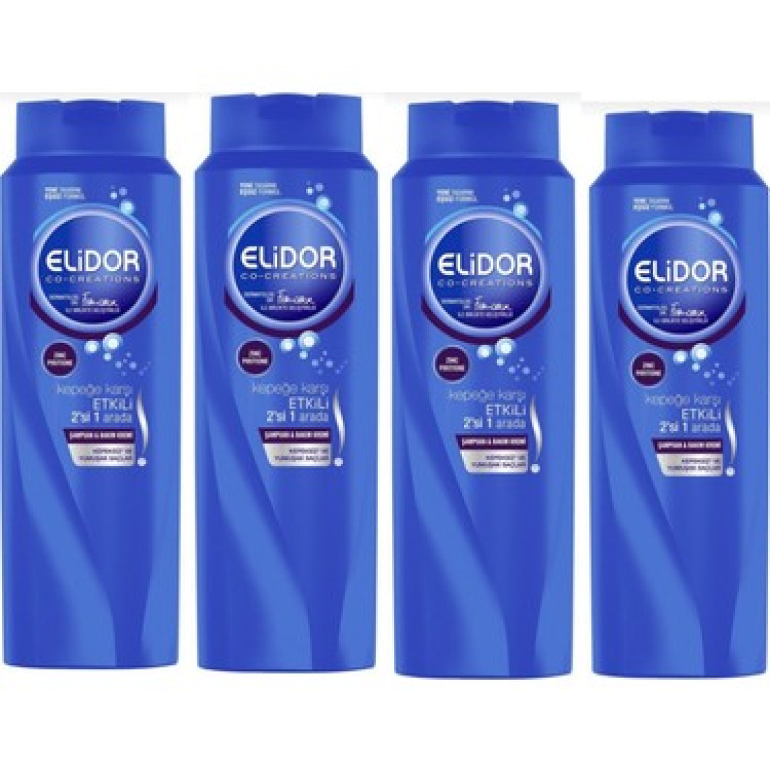 Elidor Kepeğe Karşı Etkili Şampuan 500 Ml X 4 Lü Set