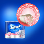 Selpak Tuvalet Kağıdı Pudra Kokulu 32' Li X 2 Adet