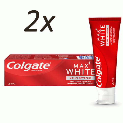 Colgate Max White One Beyazlatıcı Diş Macunu 75 Ml X 2 Adet
