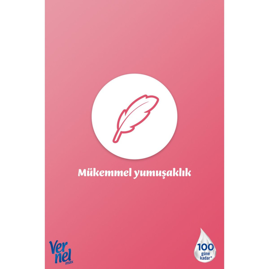 Vernel Max Şakayık Çamaşır Yumuşatıcısı 1440Ml 2'Li Fırsat Paketi ( 120 Yıkama )