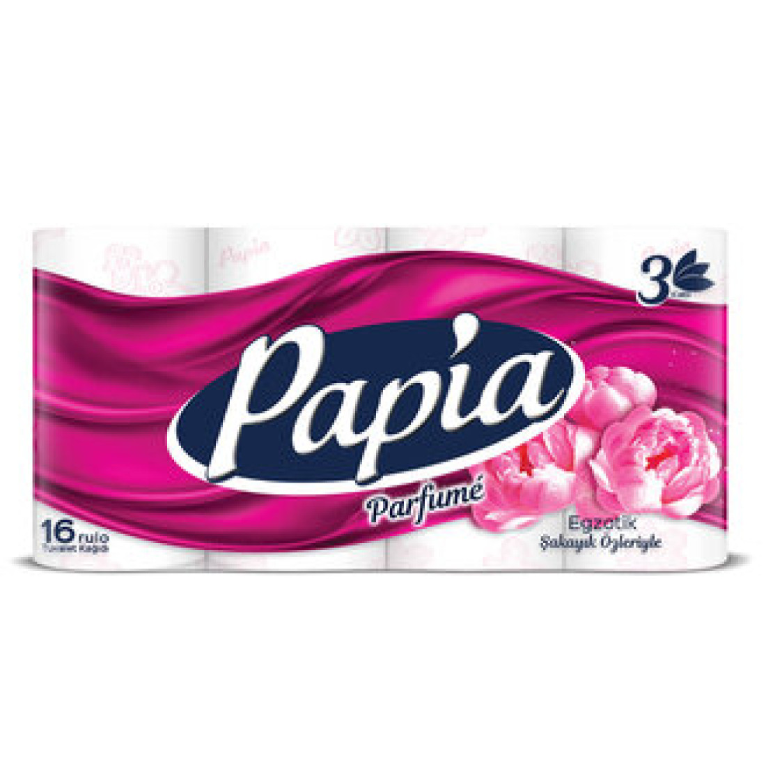 Papia 3 Katlı Parfümlü Tuvalet Kağıdı 16 Adet