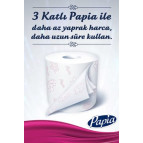 Papia 3 Katlı Parfümlü Tuvalet Kağıdı 16 Adet