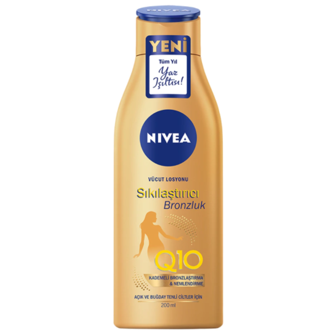 Nivea Body Q10 Sıkılaştırıcı&Bronzlaştırıcı Losyon 200 Ml
